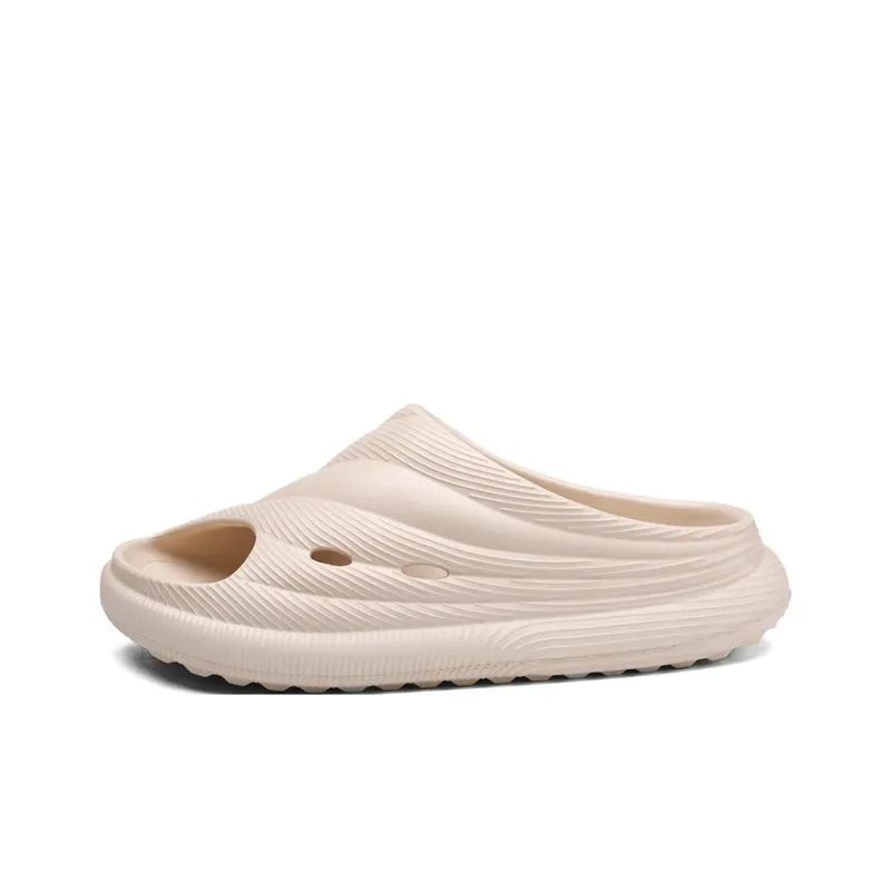 CariteSport EVA Quiet Slip Resistant Odor Resistant Abrasion Resistant Quick Dry Cushioning Slide Slippers Men's-8