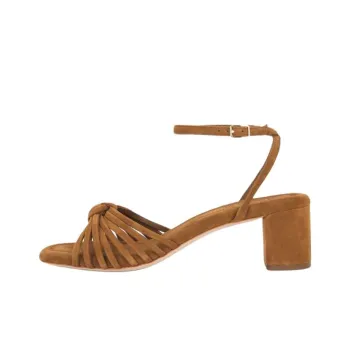 Loeffler Randall Olivia One Strap Sandals 5cm Women's Brown