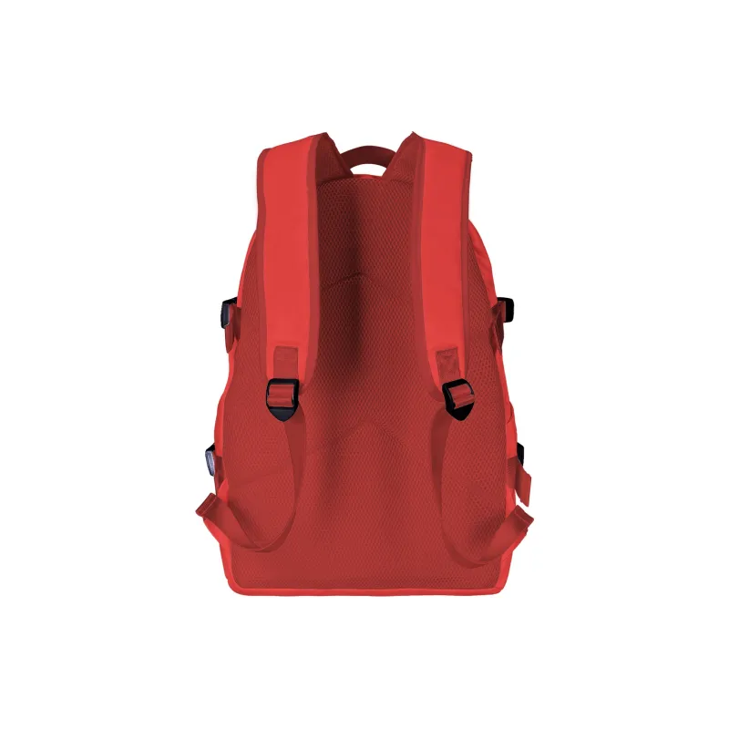 TURN UP Polyester Backpack Regular Unisex Red-2