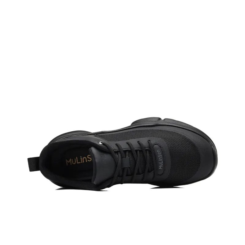Mulinsen Casual Shoes Men Low Top Black-1