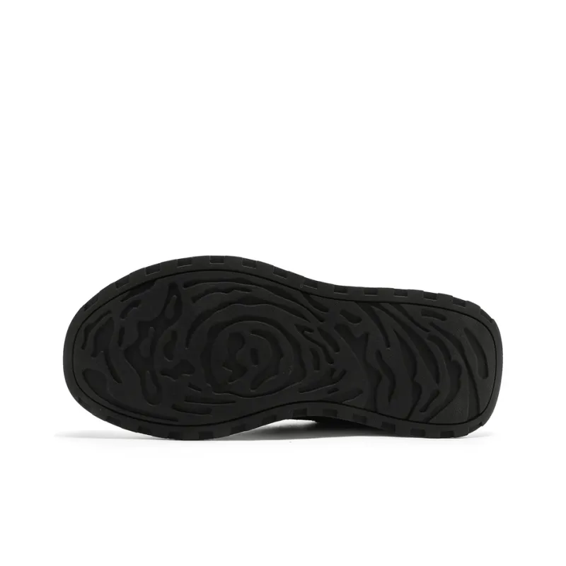 MOMGOG Slip Resistant Cushioning And Breathable Low Top Skateboard Shoes Unisex Black-4