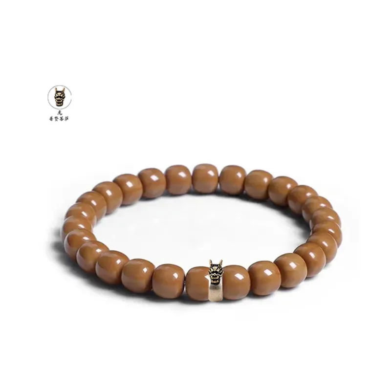 MY Monkey Head Walnut Bracelets Unisex-7