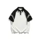 White Body with Black Sleeves