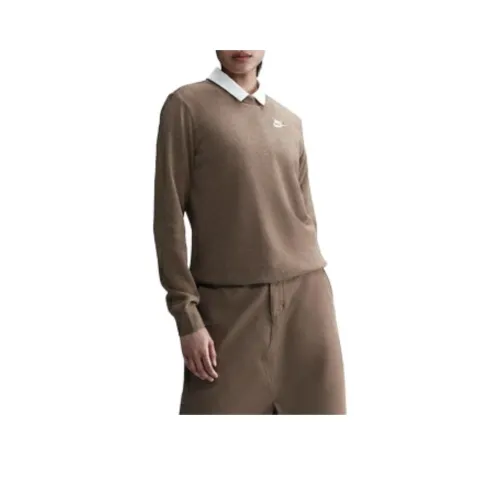 Nike Clothing Knitwear Women's Brown