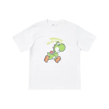 UNIQLO Super Mario Collaboration Edition T Shirts Men White