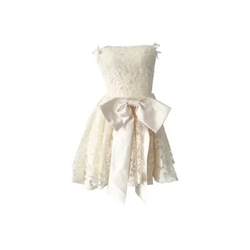 KYKW Sleeveless Dresses Women's White