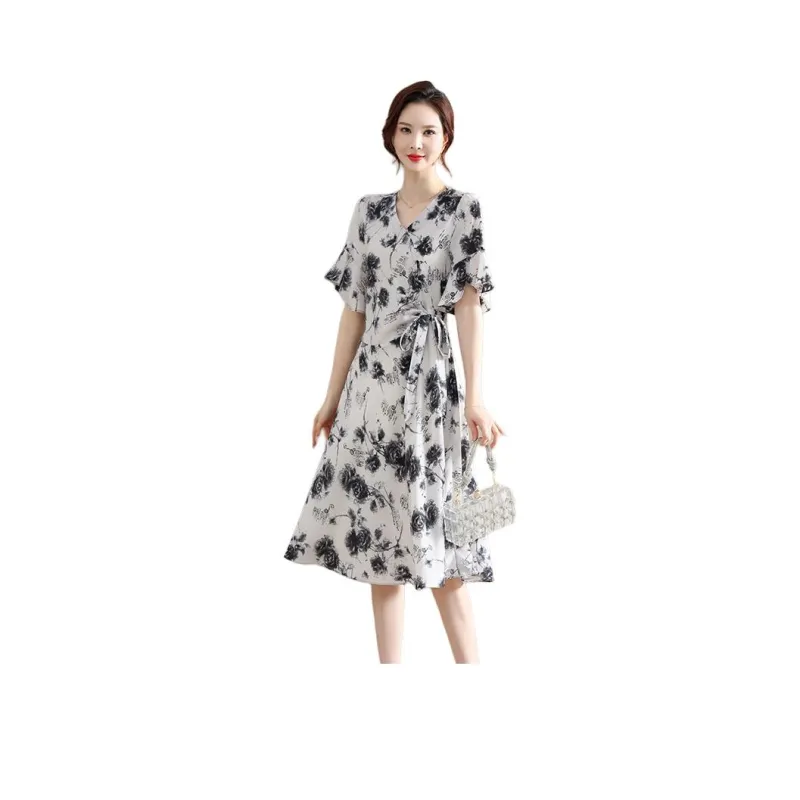 Yalu Short Sleeved Dress Women's-0