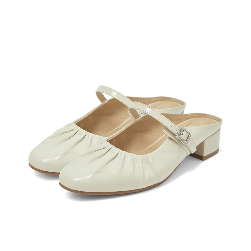 COMELY Rubber Sole Odor Resistant Abrasion Resistant Slip Resistant Quick Dry Closed Toe Slippers Women's-2