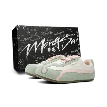 Mengsai Cushioning, Wear Resistant Low Top Skateboard Shoes Women's Guava Pink