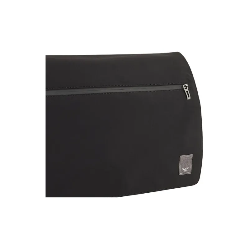 EMPORIO ARMANI Fabric Shoulder Bag, Crossbody Bag Men's Black-3
