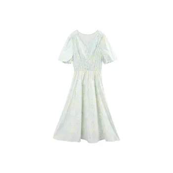 A Paradise For Awakening Short Sleeved Dress Women's