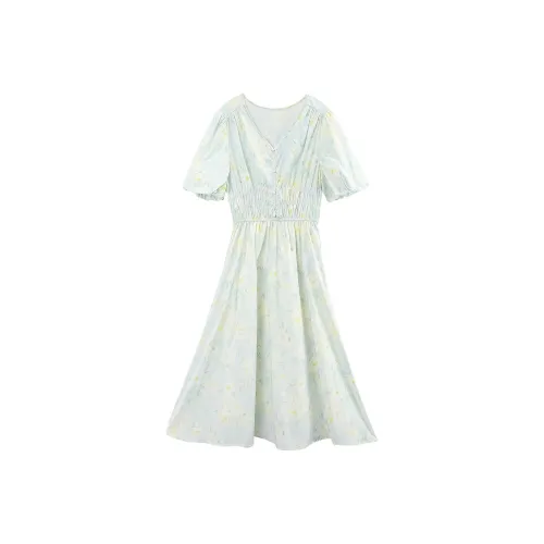 A Paradise For Awakening Short Sleeved Dress Women's