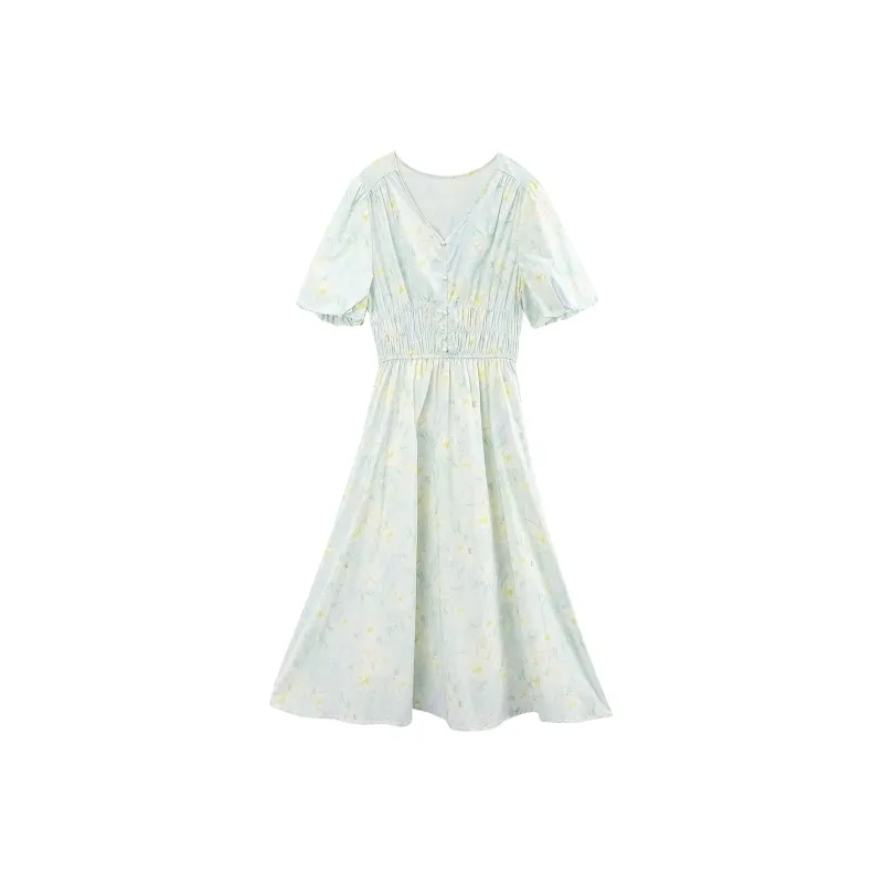 A Paradise For Awakening Short Sleeved Dress Women's-0