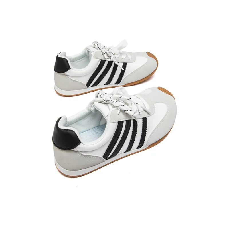 JIETEGONGYANG Lightweight And Breathable Low Top Skateboard Shoes Women's-16