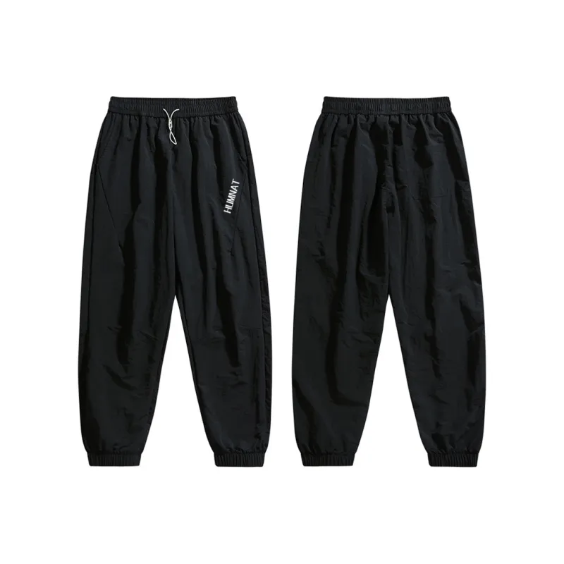 HUMNAT Summer Knitted Fabric Sports Casual Pants Unisex-5
