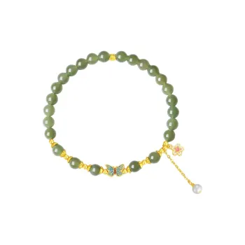 Andaozi Bracelets Green Jade Women's