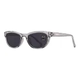 Transparent Gray with Gray Lens