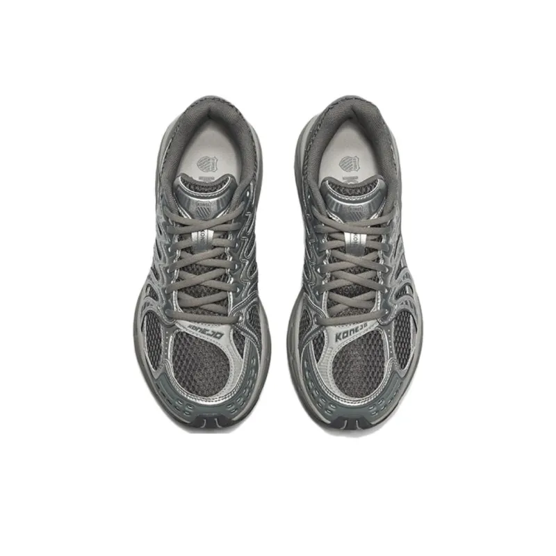 KSWISS Low Top Chunky Sneakers Unisex Silver Gray-2
