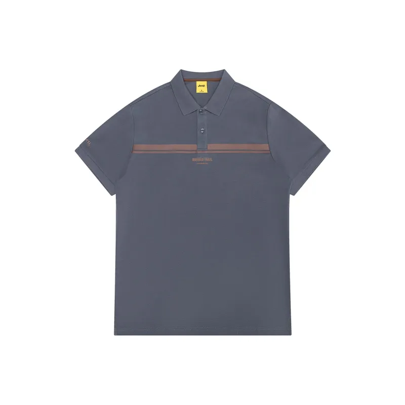 Jeep Polo Shirt Unisex Dark Gray-0