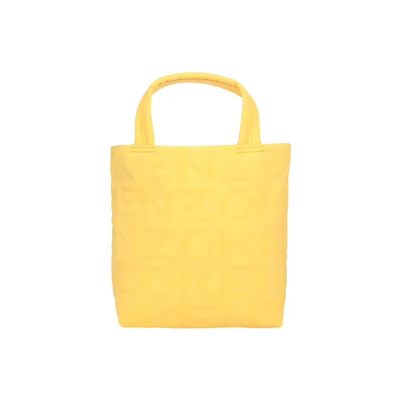 KENZO Polyester Tote Bag Shopping Bag Shoulder Bag Crossbody Bag Handbag Small Size Men's Gold-1