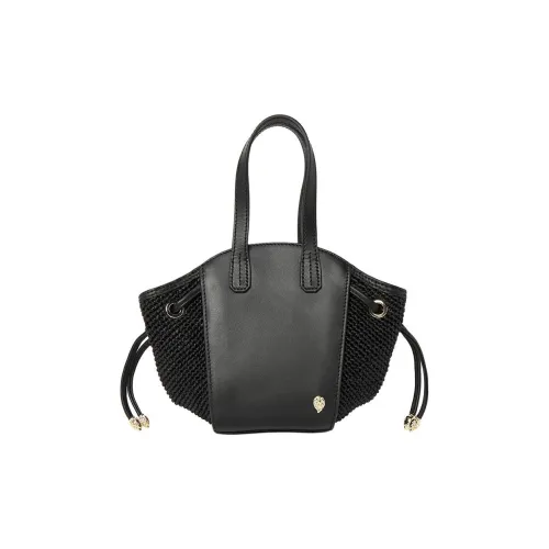 HELEN KAMINSKI Raffia One Shoulder Handbag Women's Black