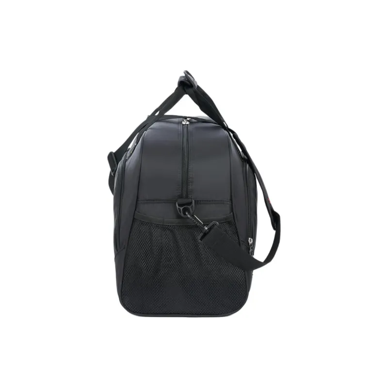 OIWAS Fabric Travel Bag Unisex Black/Red-3