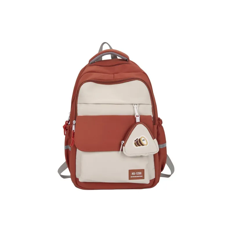H YXIANG Nylon Backpack Unisex Multicolor-5
