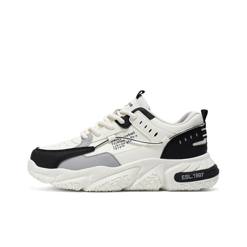 HACKBUTEER Low Top Chunky Sneakers Men's Box Included-1