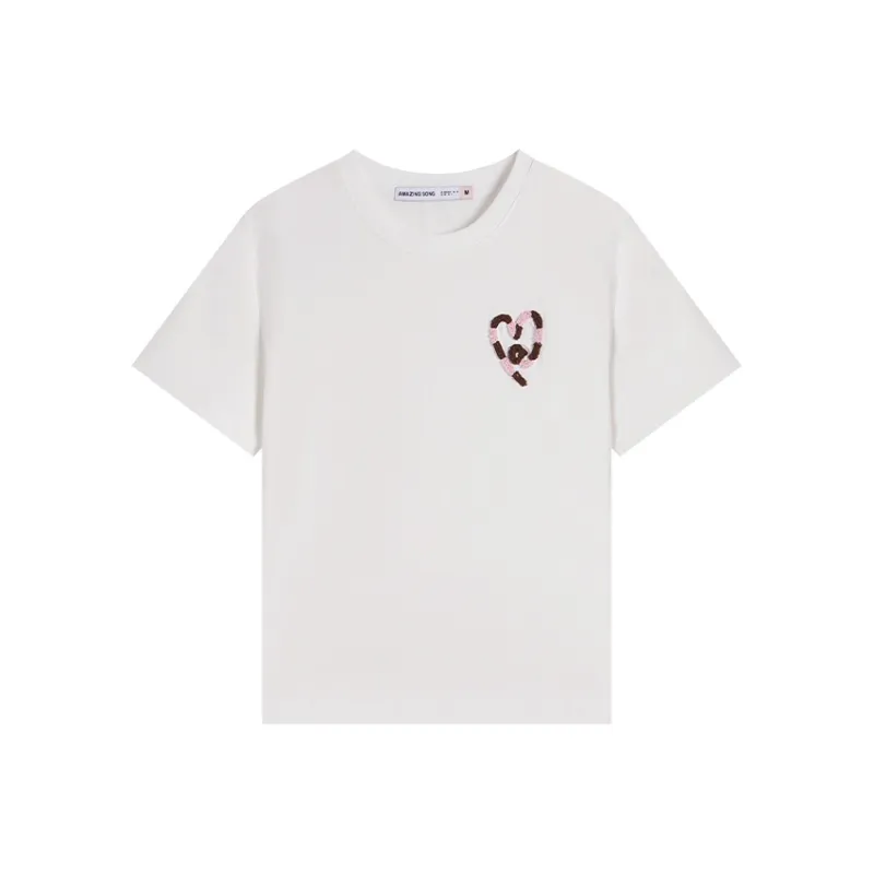 AMAZING SONG T Shirts Women's White-0