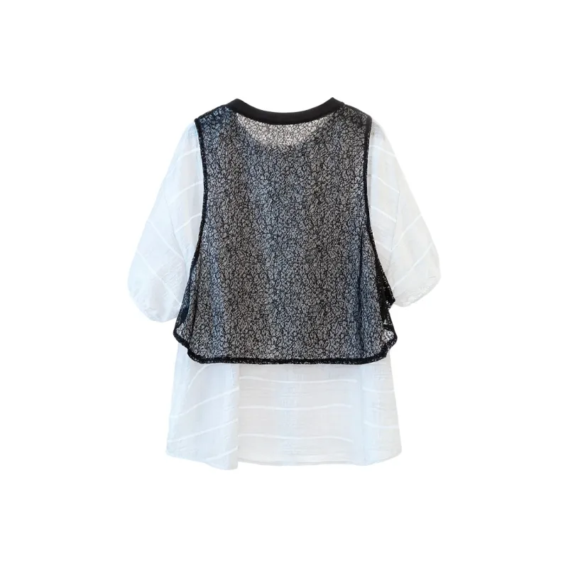 Cypress House Shirt Women's Black & White-1