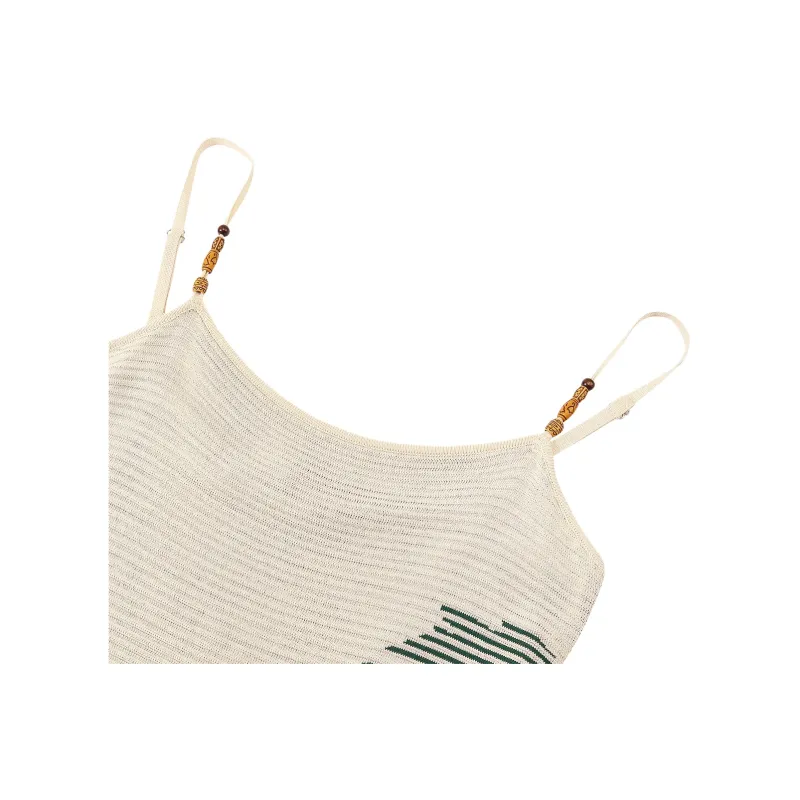 Desigual Slip Dresses Women's Ecru-1
