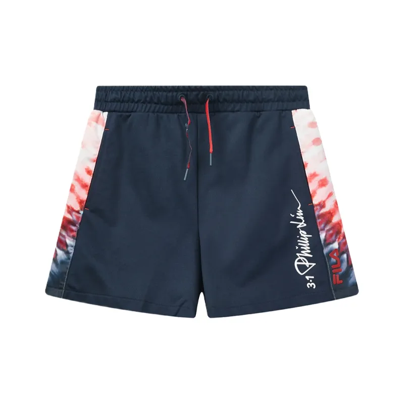 FILA Casual Shorts Women's Navy Sea Blue-0