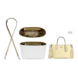 [Clothing Sets]Yellow Crossbody Shoulder Strap+DuPont Paper Liner