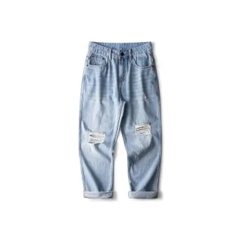SNOW FLYING Jeans Unisex Dark Sky Blue