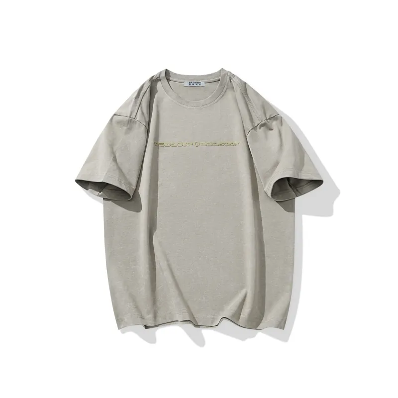 EPTISON T-Shirt Unisex Gray Green-0