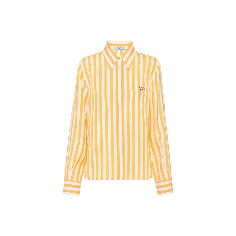 PRADA Shirts Women's Yellow-0