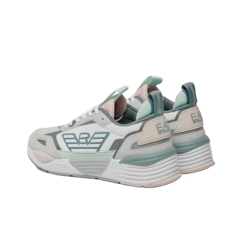 EMPORIO ARMANI EA7 Low Top Casual Shoes Women's Gray-3