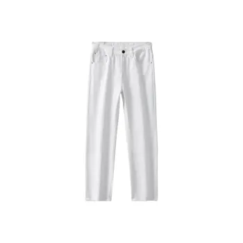 SNOW FLYING Jeans Unisex White
