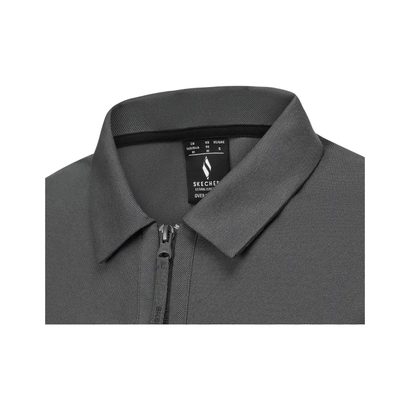 Skechers Polo Shirt Women's Volcano Gray-3