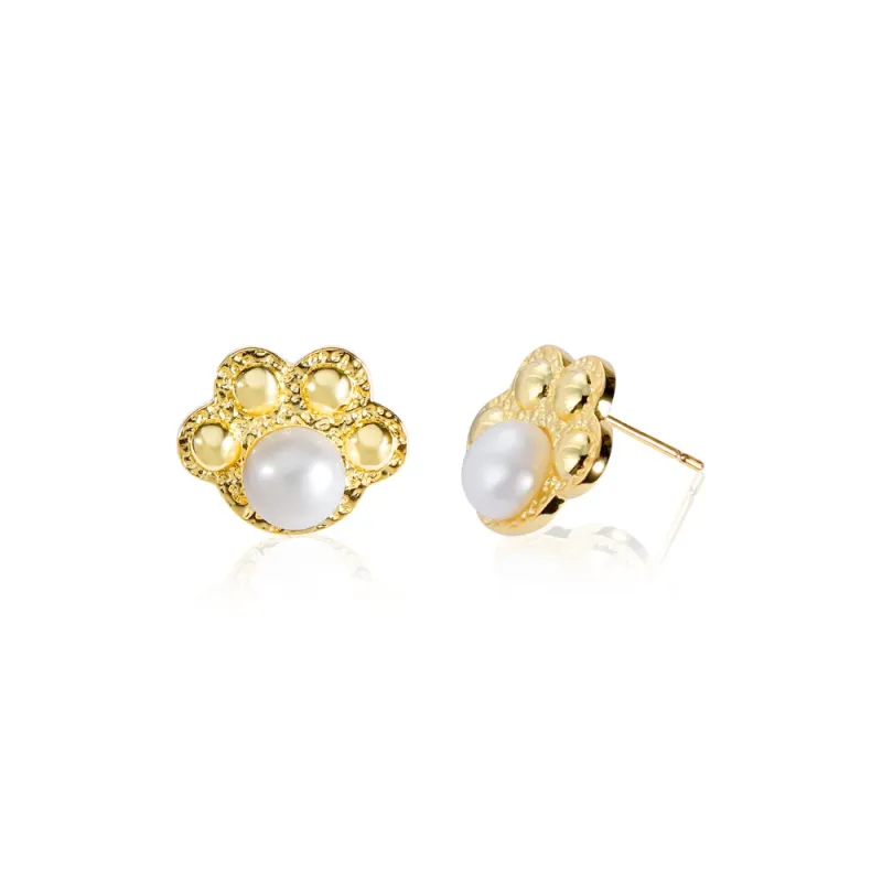 IDOKAWA Pearl Stud Earrings Women's-0