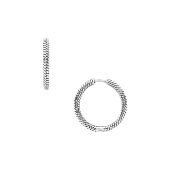 Pandora Silver Earrings Unisex Silver