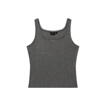 COVERNAT T Shirts Women's Charcoal Gray