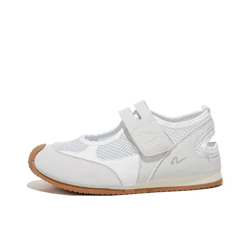 RENBEN Summer Low Vamp Unlined Shoes Women's Casual Women's White