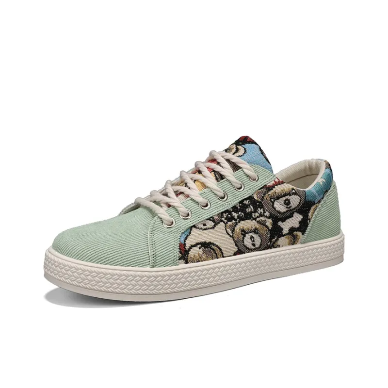 LONGDUIZHANG Slip Resistant Cushioning Abrasion Resistant Lightweight Breathable Low Top Skateboard Shoes Men's-6