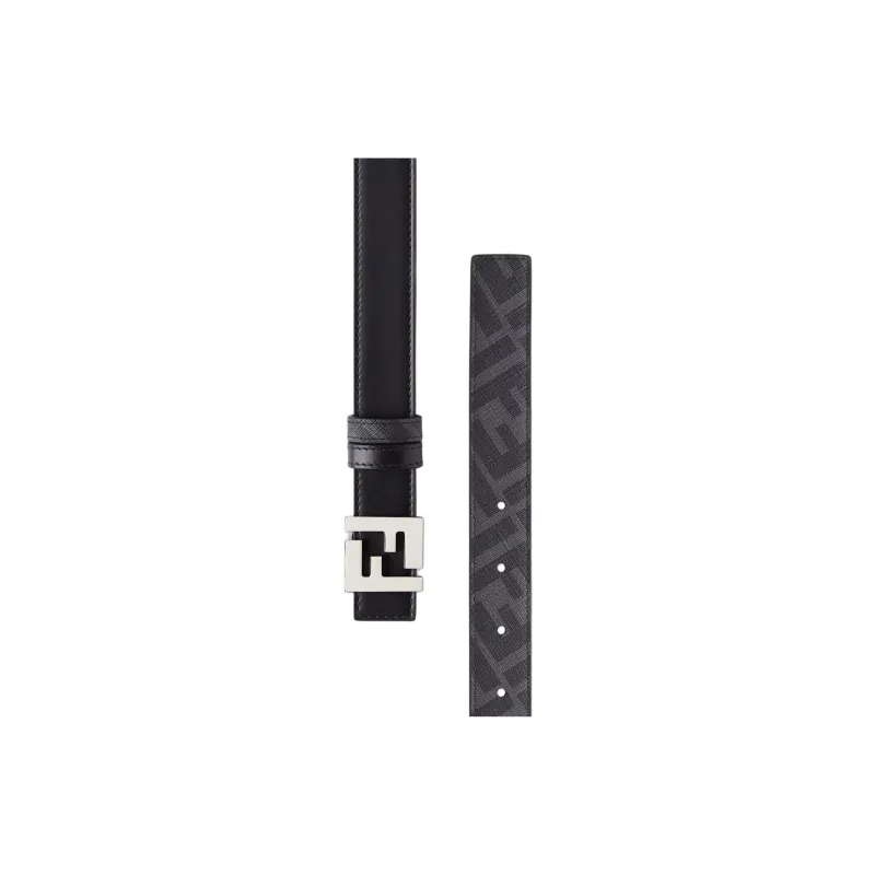 FENDI Squared Ff Reversible Belt-4