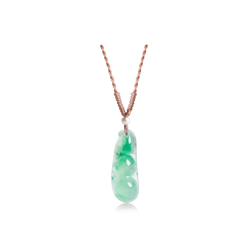 YINXIANGMOU African Emerald Necklaces Unisex-0