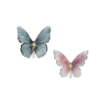 SENDME Acrylic Hair Clips Women's
