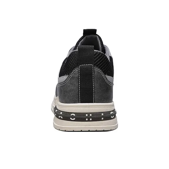 LONGDUIZHANG Slip Resistant Cushioning Abrasion Resistant Lightweight Low Top Skateboard Shoes Men's-14