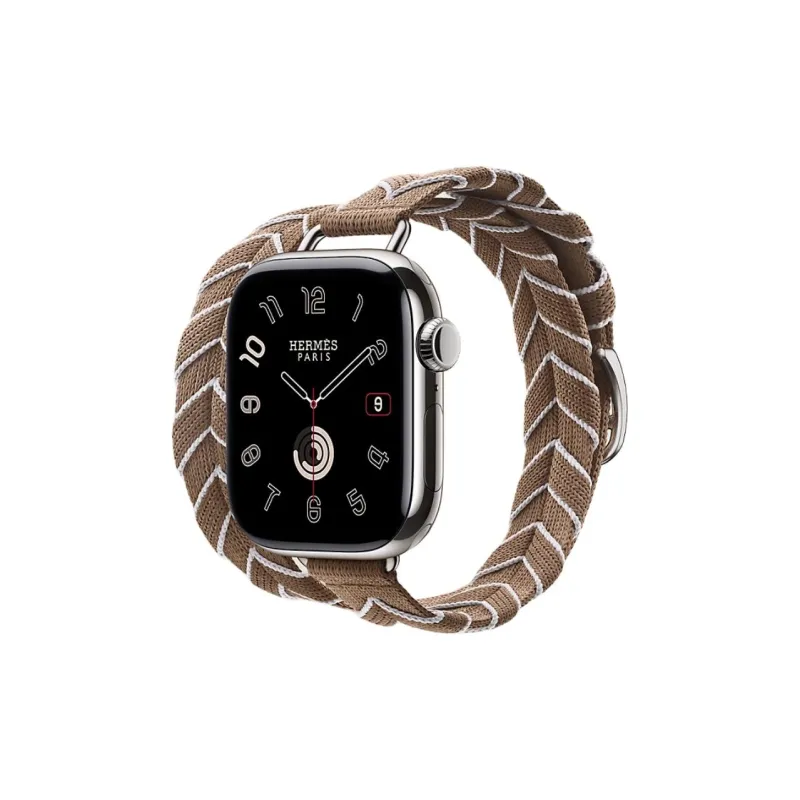 HERMES Watch Bands Apple Compatibility 155mm Nylon Material-2