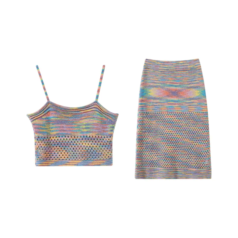 PLANE DRIFT Two Piece Skirt Sets Women's Image Color-1